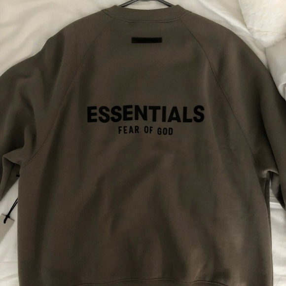 Authentic FOG Taupe crewneck size Small, brand new - Picture 1 of 5